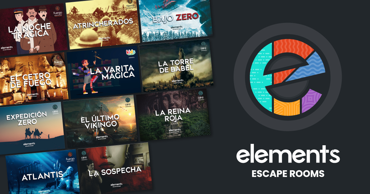 Todos los Juegos de Elements - Elements Escape Room